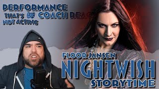 Nightwish  Storytime Floor Jansen  LIVE at Wacken Performance Coach Reacts [upl. by Ettelohcin712]