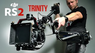 DJI Ronin RS2 on Steadicam  Ronin Trinity [upl. by Ylra]