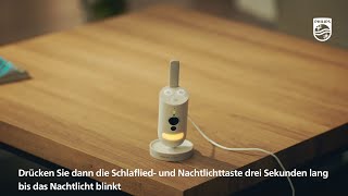 Philips Avent Connected Videophone SCD92326  How to Video deutsch [upl. by Dasya]