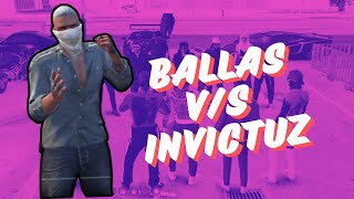 BALLAS VS InvictuZ  2v2 at the end  Gunn Consginment  Souclcity by echo rp Highlight [upl. by Zachary]