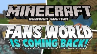 ITS COMING BACK  Ethan Gamer Fans Minecraft World [upl. by Aisatsan659]