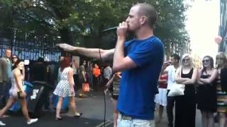 AMAZING BEATBOX BY DAVE CROWE IN BRICKLANE [upl. by Arbua]