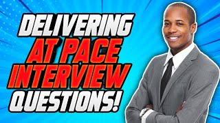 Civil Service DELIVERING AT PACE Behaviour Competency INTERVIEW QUESTIONS amp ANSWERS [upl. by Hackett268]