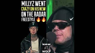 MILLYZ WENT CRAZY ON HIS NEW ON THE RADAR FREESTYLE 🔥🔥 [upl. by Henryson]