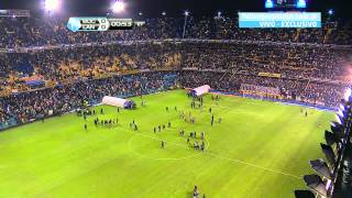 Fútbol en vivo Boca  Lanús Fecha 18 Torneo Final 2014 Fútbol Para Todos [upl. by Riba]