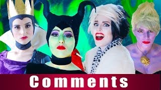 Disney Villains  The Musical feat Maleficent Comments [upl. by Nnaeinahpets688]