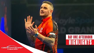 A HUGE UPSET  Day One Afternoon Highlights  2024 Gambrinus Czech Darts Open [upl. by Lanaj]