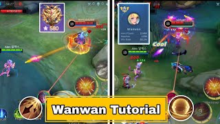 How To Use Wanwan Mobile Legends  Tutorial And Guide  Builds Emblems Spells And Tips And Tricks [upl. by Edbert89]