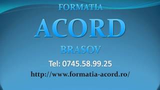 Formatia ACORD Brasov  Joc de doi [upl. by Robison]