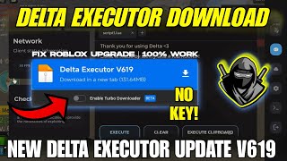 Delta Executor Mobile New Update V619  Delta Download Mediafire  Delta Atualizado [upl. by Altman323]