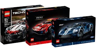 All LEGO Technic Supercars scale 110  112 from 2019  2023 CompilationCollection Speed Build [upl. by Asyal]