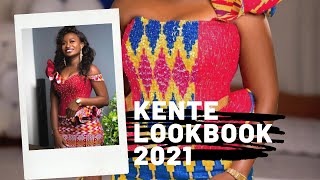 Trendy kente styles 2021 Kente lookbook  Ghana 🇬🇭  Traditional Marriage Style [upl. by Coralie]