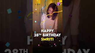 Happy 28th Birthday to Smriti Mandhana ❤️🥳 ytshorts [upl. by Jamison]