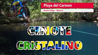 EL CENOTE CRISTALINO un pequeño paraíso cerca de Playa del Carmen [upl. by Peers388]