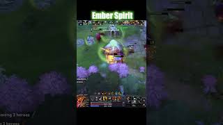 2500 gold In 37 Seconds Ember Spirit Likes this Very Much dota2 dota2highlights rampage [upl. by Frederigo296]