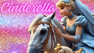 Cinderella story  BibbidiBobbidiBoo  Cinderella Song  Disney Classic SingAlong [upl. by Bonnes589]