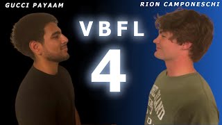 GUCCI PAYAAM vs CAMPONESCHI I VBFL 4 Vincent’s Basement Fighting League [upl. by Mit]