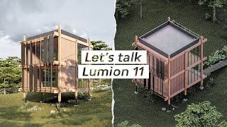 Lets talk Lumion 11 And how to use it in an Architecture workflow [upl. by Simson]