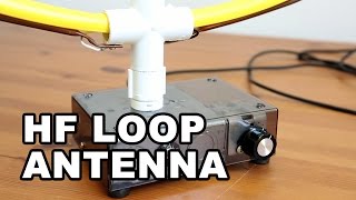 HF Indoor Loop Antenna DIY  Simple amp Easy to Build [upl. by Falconer]