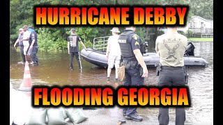 Hurricane Debby Floods Richmond Hill Georgia 4 days after the Storm passes through the area [upl. by Ayiak]