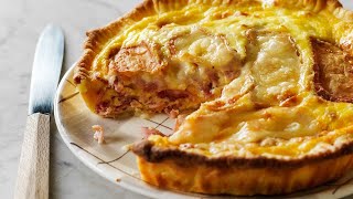 Recette  Quiche jambon fromage [upl. by Annadal]