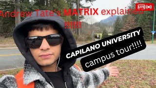 Capilano University campus tour   real matrix exposed finally [upl. by Suhpoelc]