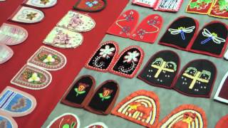 MM interview with Metis artist Christi Belcourt on Walking with our Sisters WWOS [upl. by Wallas]