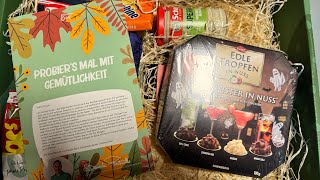 Unboxing Oktober Box von ​⁠brandnooz9823 Probiers mal mit Gemütlichkeit [upl. by Rahsab66]