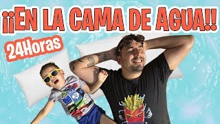 ¿24 HORAS en la PISCINA ¡¡MEJOR en la CAMA DE AGUA GIGANTE [upl. by Esirrehc]