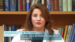 Aşıdan sonra görülebilecek yan etkiler nelerdir  Dr Ebru Gözer [upl. by Atolrac]