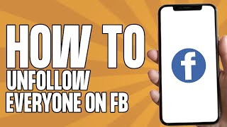 How to Unfollow Everyone on Facebook at Once 2024 Method [upl. by Ruffo]