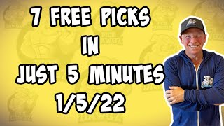 7 Free Sports Betting Picks and Props Wednesday 1522  NBA College Basketball [upl. by Redd]