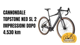 considerazioni Cannondale Topstone neo sl2 [upl. by Ylim]