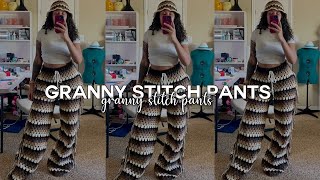 Granny Stitch Pants  seamless and no sew — DayannasCreations [upl. by Kind]