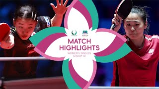 Miwa Harimoto vs Mo Zhang  WS Group 10  ITTF Mens and Womens World Cup Macao 2024 [upl. by Rehpretsirhc299]