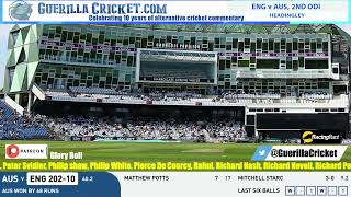 ENG V AUS 2024 2nd ODI Headingley [upl. by Mont102]