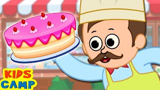 Pat A Cake  Nursery Rhymes For Babies By KidsCamp [upl. by Arimay208]