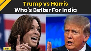 US Election Results 2024 Update Trump vs Harris Who Is More Beneficial For Indias Future [upl. by Liz]