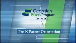 Bright From the Start GA Pre K Orientation [upl. by Ardenia]