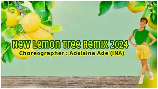 New Lemon Tree Remix 2024  Line Dance  Choreographed by Adelaine Ade INA [upl. by Einon]