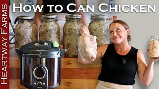 Why You Should Can Chicken Canning chicken is easier than you think [upl. by Sammy100]