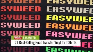 Siser Heat Transfer Vinyl Overview [upl. by Ardussi]