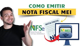 Como Emitir nota fiscal Mei  Serviços [upl. by Sixele469]