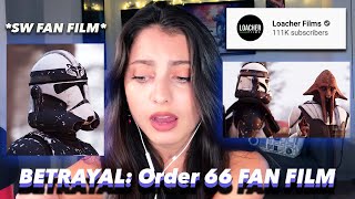 quotBETRAYALStar Wars Order 66 Short Filmquot REACTION [upl. by Corydon]