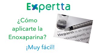 ¿Cómo aplicarse la Enoxaparina [upl. by Gosnell]