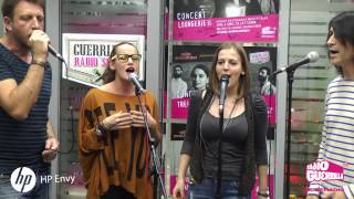 Jazzappella quotUnder Pressurequot Live on Radio Guerilla  a cappella arrangement by Rajaton [upl. by Nikki]