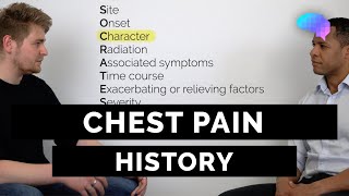 Chest Pain History Taking  OSCE Guide  SCA  UKMLA  CPSA [upl. by Broderic]