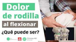 🔴 DOLOR de RODILLA Posibles CAUSAS y tratamiento  Clínicas H3 [upl. by Moses702]