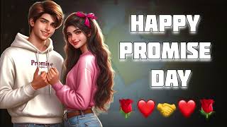 Happy Promise day 🤝🌹shayari  11 February Promise Day Shayari status  promise day love shayari [upl. by Otreblasiul]