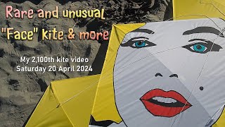 Rare amp unusual Face Kite and more but whose face is it [upl. by Donadee]